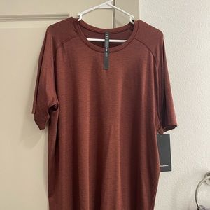 Lululemon Mens Metal Vent Tech 2.0 SS Maroon NWT New